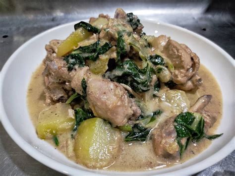 Ginataang Native Na Manok At Tinola .